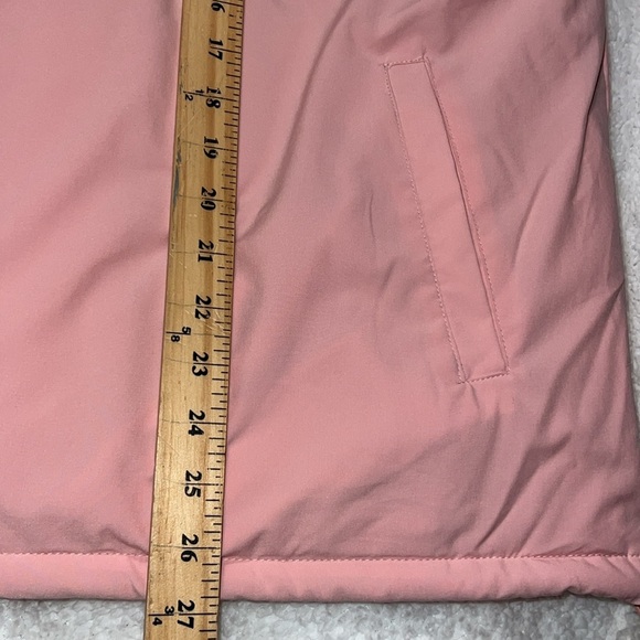 Simply Southern size XL 1/4 snap pink pullover two toned chest panel draw string - Picture 7 of 15